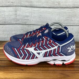 Mizuno Waveknit R1 2018 Peachtree Road Race Running Shoe Womens Size 10 Mens 8.5